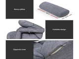 Artiss Floor Chair Lounge Sofa Swivel Grey FLOOR-0163-GY