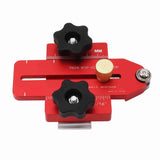 Woodworking Table Saw Jig Aluminum Alloy Router Table Band Saw Jig Guide for Repeat Narrow Strip V1294-YM0706-3114230087711