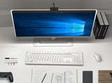 Clip-on desk lamp - 3 LED levels - Clip-on reading lamp - Black V1188-MS-313-0543