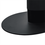 Clara Eclipse Oval Dining Table V264-DNT-415C-BLK-13M