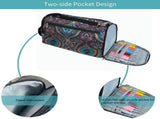 Knitting Bag, Knitting Tote Bag, Yarn Storage Organizer for Yarn, Knitting Needles and Other V1369-AZ3-W-01837