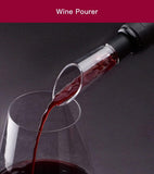 Wine Opener, Automatic Wine Corkscrew Opener, Electric Wine Opener Cordless Set Aerator stopper V1366-AZ2-W-03372