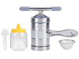Mini Portable Honey Extractor Stainless Steel Manual Honey Presser Machine Beekeeping Tool V1294-YM0901-3111200241611