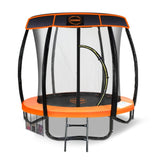 Kahuna Trampoline 8 ft with Roof - Orange TRA-KAH-08-OR-RF