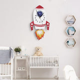 Cartoon Mute Wall Clock Kids Unique Gifts Pendulum Children's Bedroom DIY Decor Clock V1294-YM0901-JY34202