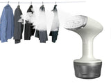 Stainless Steel Handheld Fabric Steamer Portable Travel Clothes Steamer White V1263-JX-5911