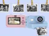 Instant Print Camera - 48MP Dual Lens, 2.4" IPS Screen, Thermal Printing V888-ELOSUNG29466