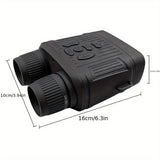 36 megapixel 4K night vision binoculars with infrared function, 7.62 cm high-definition screen, 10x V1102-M-SHOE-32531-GRAY-13A24134