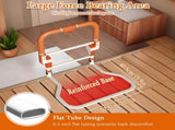 Adjustable Bed Rail for Elderly Foldable Bedside Safety Grab Bar with Non-Slip Handle & Storage V1107-CS-LRQSQ