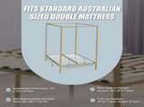 4 Four Poster Double Bed Frame V63-826571