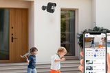 Security Cameras Wireless Outdoor Home Indoor Camera with Color Night Vision Motion Detection -Black V1263-JX-6284-1
