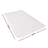 Giselle Bedding Single Size Electric Blanket Fleece EB-FL-LCD-S