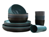 Darzheoy 16 Pieces Kitchen Dinnerware Set, Service for 8, Dinner Plates, Dessert Plate, Cereal V1189-WXFWAL-20260326-02059