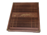Kungfu Tea Tray Chinese Gongfu Tea Tray Drainage Water Storage Wood Tea Table with Drain Pipe Light V1294-YM0703-3118230040212