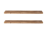Levede 2Pcs Floating Shelves Wall Mounted Large BO1024-L