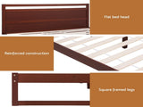 Artiss Bed Frame Double Size Wooden Walnut WITTON WBED-WITTON-D-WAL-AB