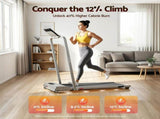 Everfit 3 in 1 Walking Pad Treadmill 12% Incline Foldable Under Desk Treadmills for Home Gym With TMILL-380H-2INC-L-SI