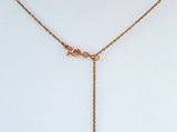 Gift Box - Butterfly Rose Gold Aroma Necklace Purify Oil Blend V760-GBAJ - 31