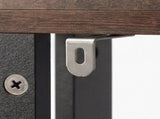 Levede Narrow Shoe Rack Vertical 9-Tier Shoe Storage Organiser Shelf Side Hooks EA0304-BR-9-AU