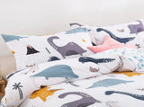 Dinosaur Noelle Leaf Quilt / Doona / Duvet Cover set V745-AQ080843D3