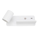 LED Wall Light USB Interface Wireless Charging LED Wall Lamp for Living Room Bedroom 85265V White V1294-YM3119220151212-0421