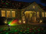 Outdoor Waterproof Red Green Laser Projector Light, Multi Pattern Christmas Halloween Yard Lamp, V1221-XM-LB2522-GM95