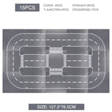 City Road Baseplate Block For Kids Diy Building V1142-LP1005007010352512
