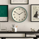 Newgate Number Three Echo Wall Clock Green V398-NGNUMTHR129EDG