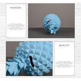 piggy bank,Decoration piggy bank, living room home furnishings simulation pineapple change bank-blue V1192-AZ-W-15301
