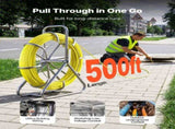 Fish Tape Fiberglass, 152M 6.3MM, Duct Rodder Fishtape Wire Puller Stand, Cable Running Rod V952-ZJKYDBLXW14IQ3YP7001V0