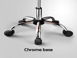 Artiss Salon Stool Swivel Chair Backrest Chairs SALON-B-BACK-BR