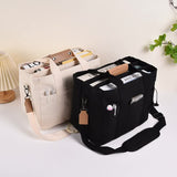 Black Large Capacity Multi-Compartment Tote Bag - Stylish and Versatile for Women, Ideal for V888-ELOSUNG17064
