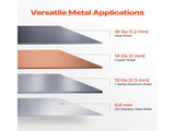 Box and Pan Brake, 762 mm Sheet Bending Brake, 18-Gauge Capacity, 0-135 Degree Adjustable, V952-YTHWQZDQYTHWGJWT5001V0