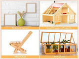 70Pcs 1/2 Inch X 12 Inch Balsa Wood, Square Wood Dowel Rods Unfinished Balsa Wood Strips Wood V1369-AZ3-W-11414