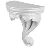 Decorative Wall Shelf Floating Shelf Resin White 1Pack V1369-AZ3-W-10528