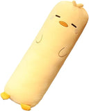 Long-Shaped Pillow Plush Pillow Hugging Pillow Soft Pillow Sleeping Pillow Gift - Yellow - Size 33in V1107-113-XXX-NNN-YEL2