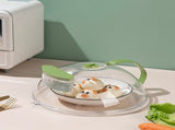 Microwave Food Anti Sputtering Cover High Temperature Resistant Food Heating Freshness Keeping V1294-YM0717-3118220216711