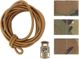 Tactical Flag Bungee Elastic Fastener Strap Shock Cord Retention Molle Webbing Loop Lock Secure V1259-DP01-A-5090
