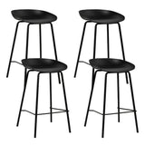 Artiss 4x Bar Stools Kitchen Counter Stools Metal BA-BB-BAR-8319-BKX4