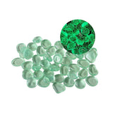 Purple Glow in the Dark Pebbles,200 Pcs Resin Luminous Stones,Decorative Rocks for Pathway Aquarium V1369-AZ3-W-14852