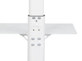 Levede TV Floor Stand 32-65 Inch Universal Swivel Height Adjustable Mount White TV1007-WH-AU