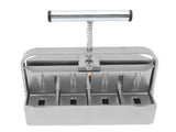 Soil Blocker with Comfortable Handle Manual 8 Cell Soil Block Maker for Outdoor Plants Gardening V1294-YM0703-3111230062411