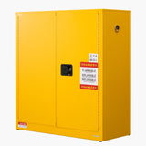 Flammable Cabinet, 109.2 x 46 x 118 cm, 29 Gallon Flammable Storage Cabinet with Adjustable Shelf, V952-YRFBJ11210942VXML001V0
