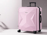 Wanderlite 28" Luggage Suitcase Trolley Travel Lightweight TSA Hardshell Pink LUG-ABS-DM-28-PK