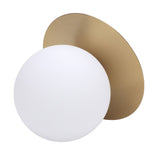Modern Globe Sconce Indoor Wall Light Sconce for Living Room Bedroom Hallway G9 Bulb Compatible V1294-YM0901-3119240131511