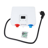 5500W Tankless Water Heater Waterproof Rapid Heating Wall Mounted Mini Water Heater for Kitchen V1294-YM0901-3113240205111