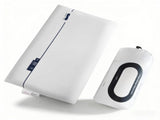 White Deep Sleep Slow Rebound Memory Foam Pillow with Washable Cover Storage Bag - Broad Surface V888-ELOSUNG55089-1