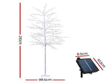 2.1M Christmas Tree 480 LED Solar Jingle Jollys XM-TR-TWIG-SOLAR-210-WW