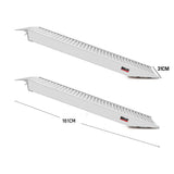 BULLET Pair of 1.6m Aluminium Loading Ramps, 4050kg capacity V219-VHWRMPBU2M0AX2