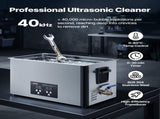 30L Ultrasonic Cleaner, Professional Ultrasonic Cleaner Machine with Cleaning Basket & Digital V952-SXJJKCSBQXJ38E4T5001V3
